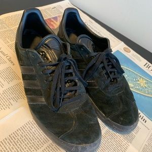 Men’s Adidas Gazelles • Black • Size 11.5